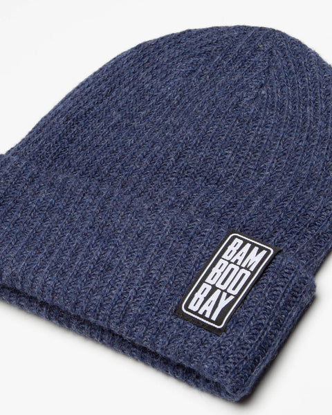 Baa Baa Wool Beanie - Blue | BamBooBay