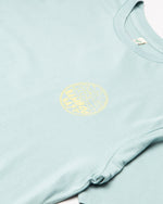 Load image into Gallery viewer, MNT Badge Organic Cotton Tee - Light Green | BamBooBay
