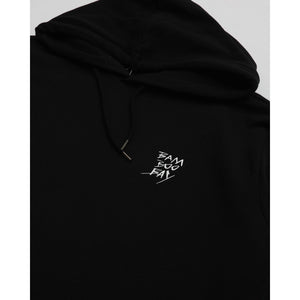 Ying Yang Recycled Black Hoodie | BamBooBay