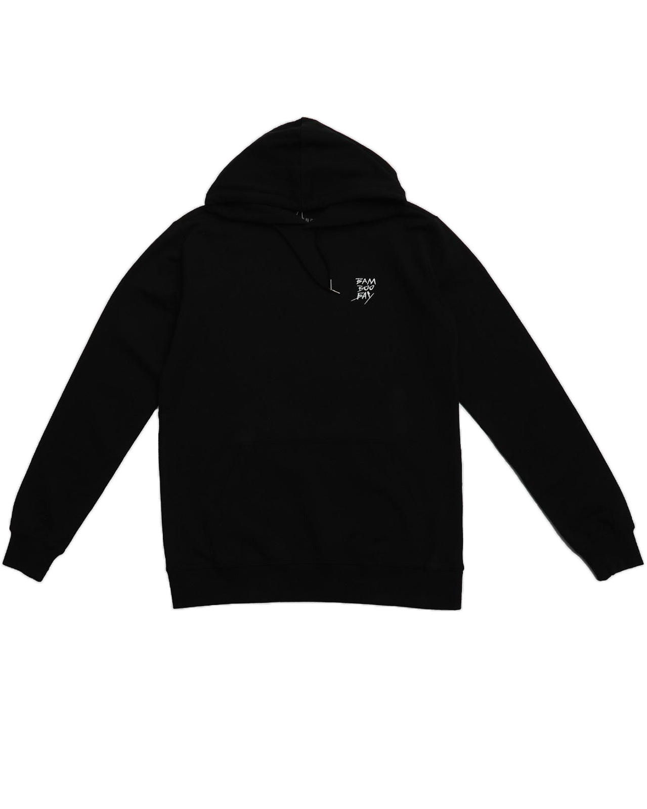 Ying Yang Recycled Black Hoodie | BamBooBay