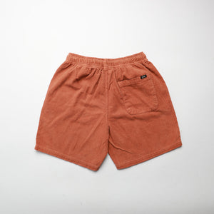 Chill Cord Organic Cotton Shorts - Brown | BamBooBay