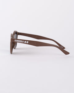 Coffee Waste Rounds Sunglasses - Gold | BamBooBay